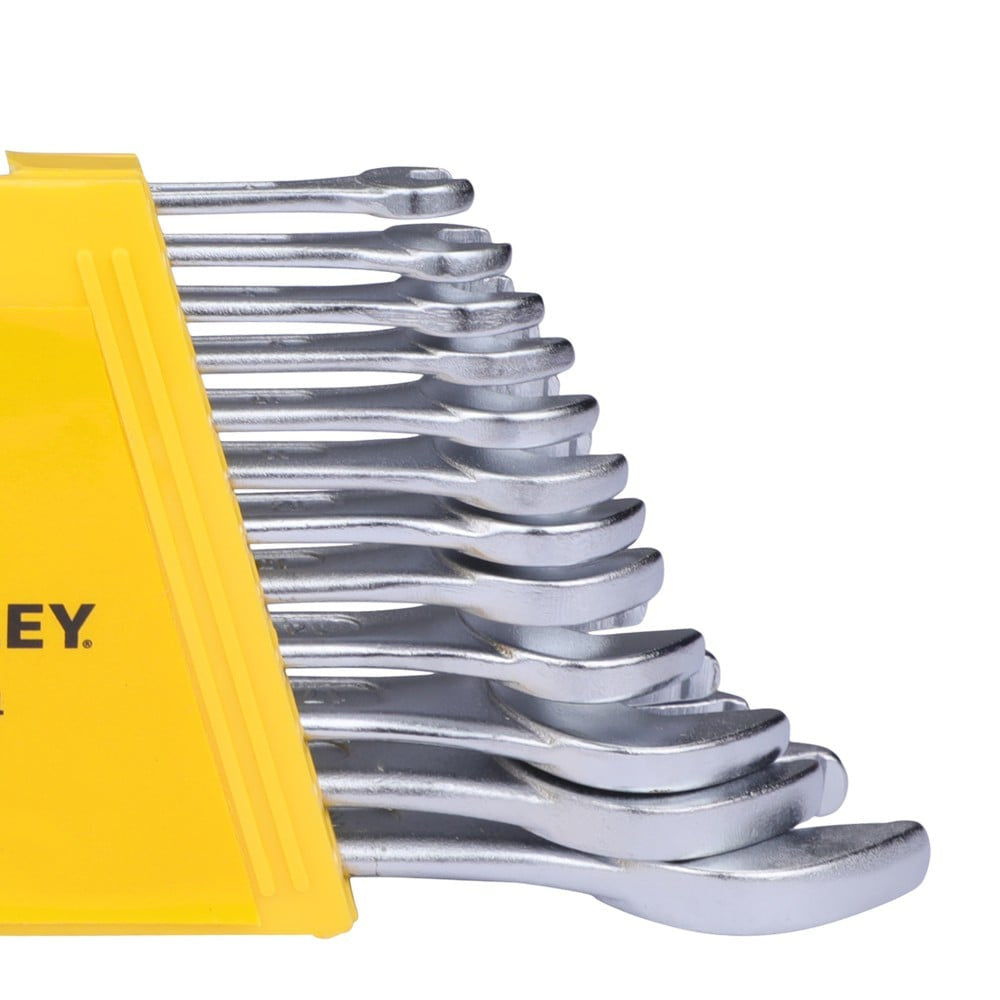 STANLEY Chrome Combination Spanner Tool Kit - 12 Pieces : 1 unit
