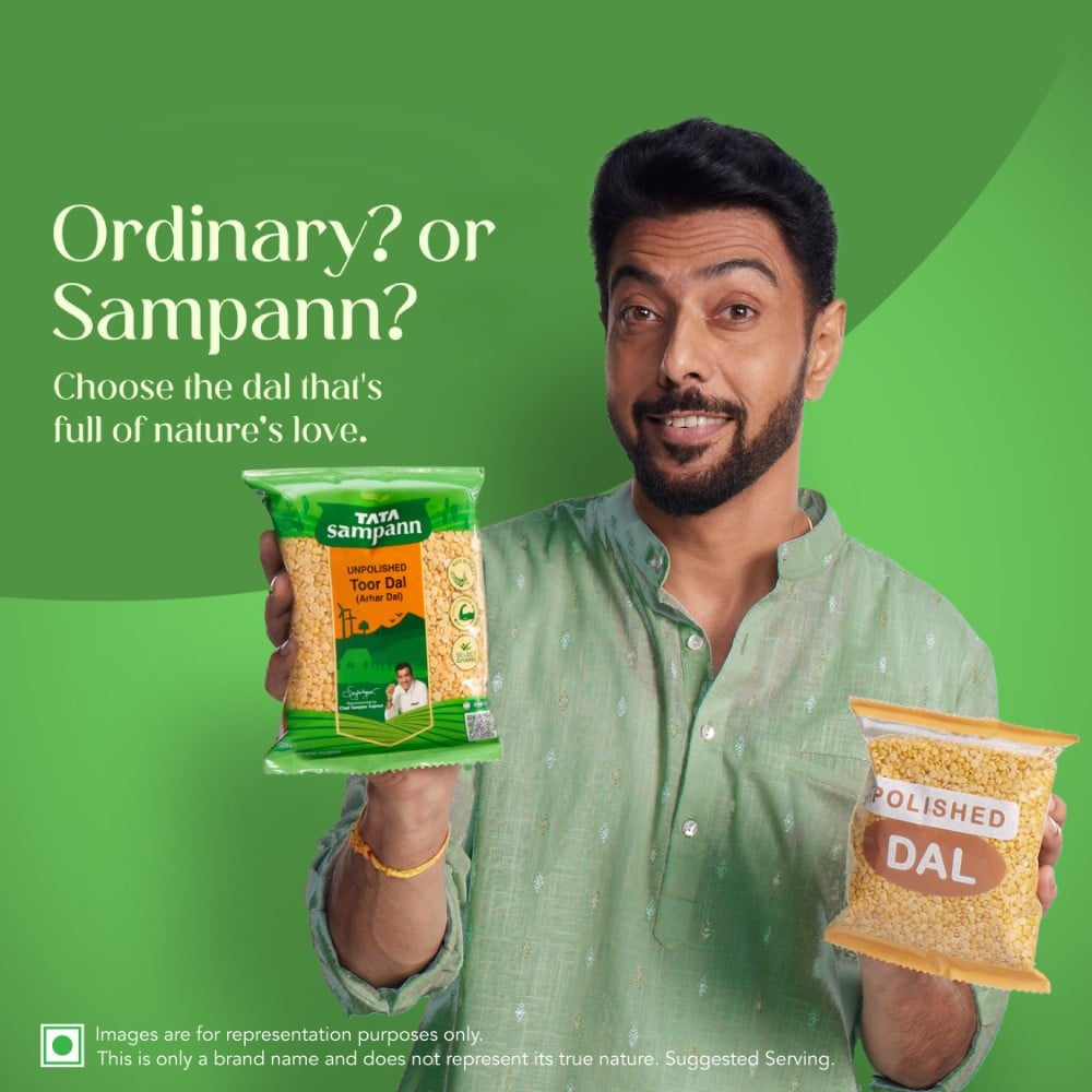Tata Sampann Unpolished Toor Dal/Toor Dal : 5 kg