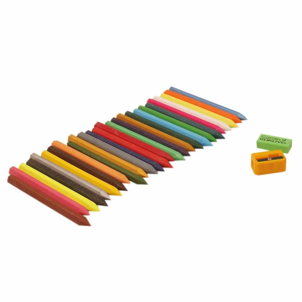 Camel Artica Plastic Crayons - 26 Shades