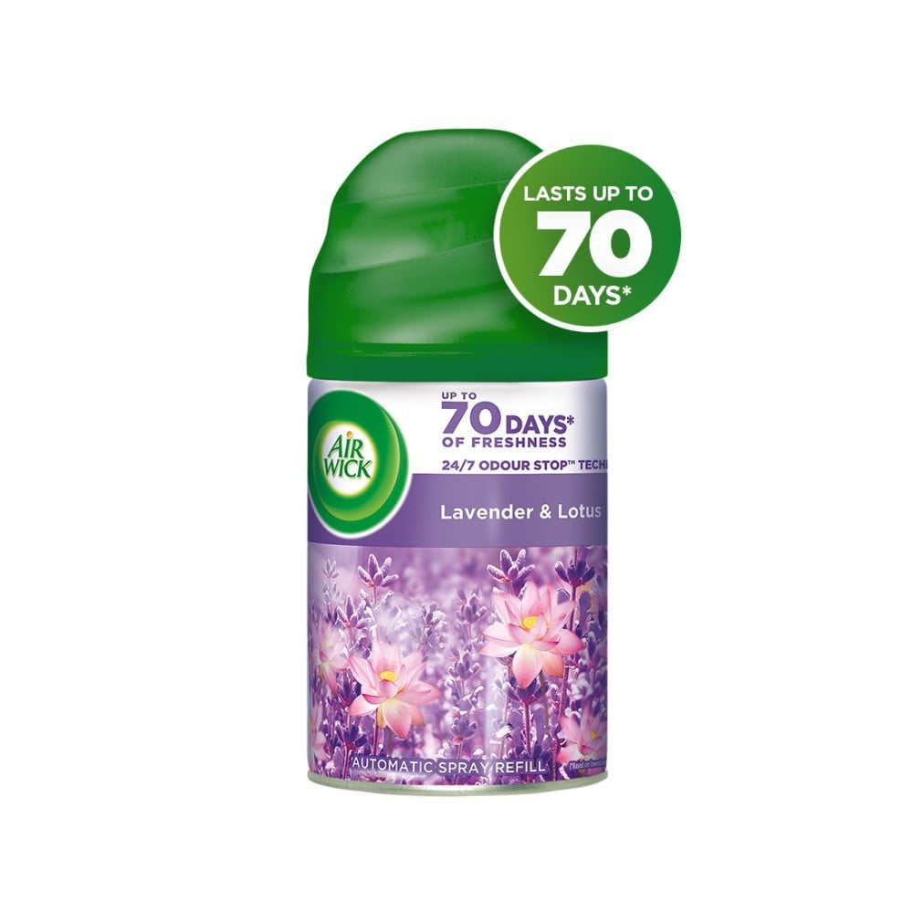 Airwick Freshmatic Automatic Air Freshener Refill (Lavender & Lotus) : 250 ml