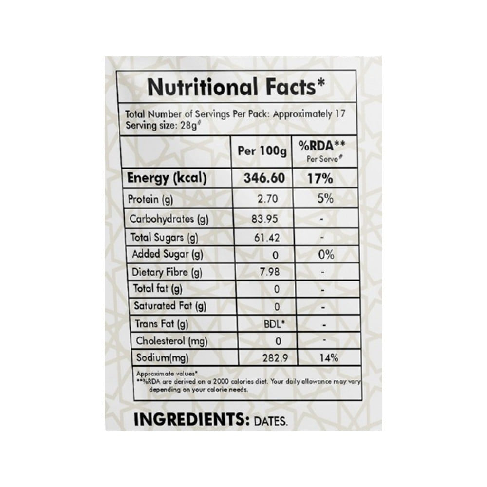 Unifit Kalmi Dates (Khajur) : 500 g