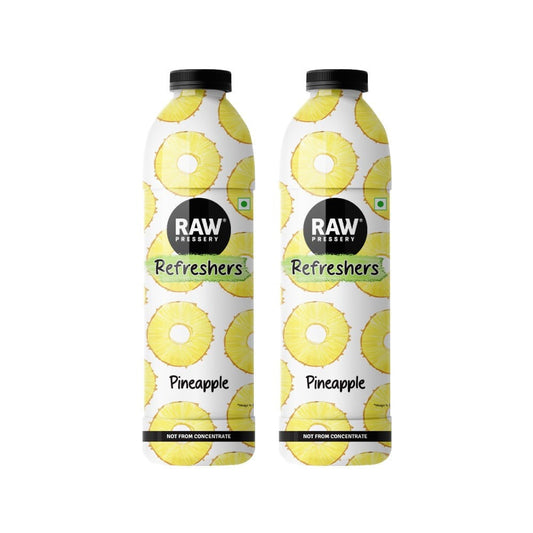 Raw Pressery Refreshers Pineapple Juice - Pack of 2 : 2 x 750 ml