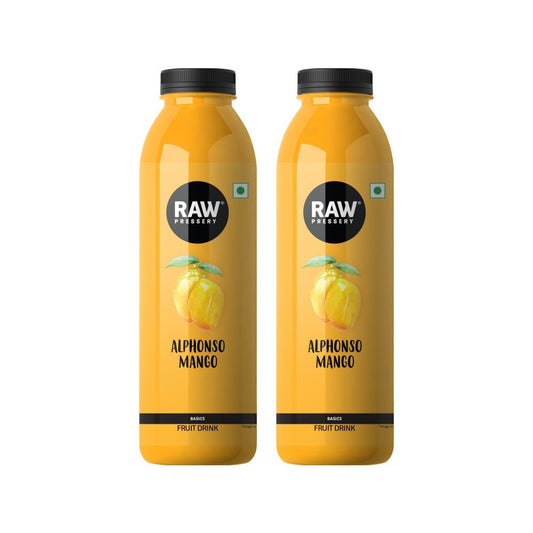Raw Pressery Alphonso Mango Mango Drink - Pack of 2 : 2 x 1 ltr