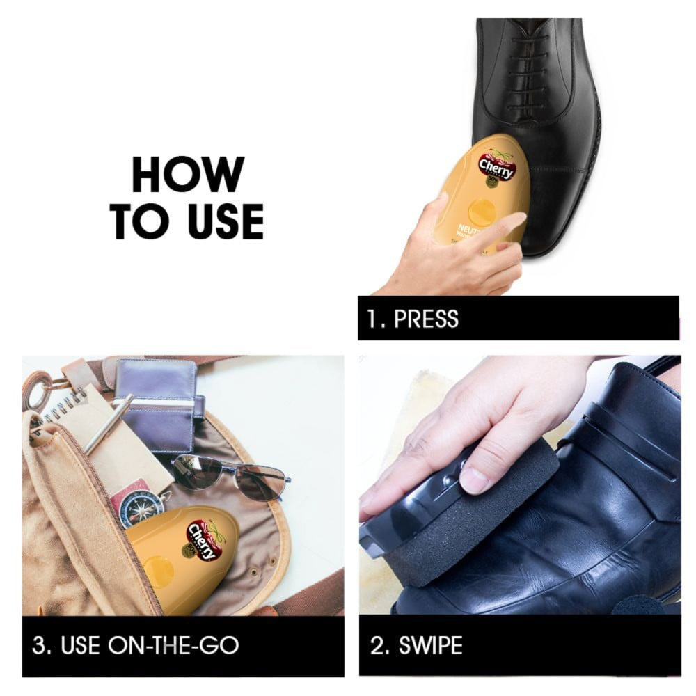 Cherry Blossom Neutral, Handy Shoe Shiner : 1 unit