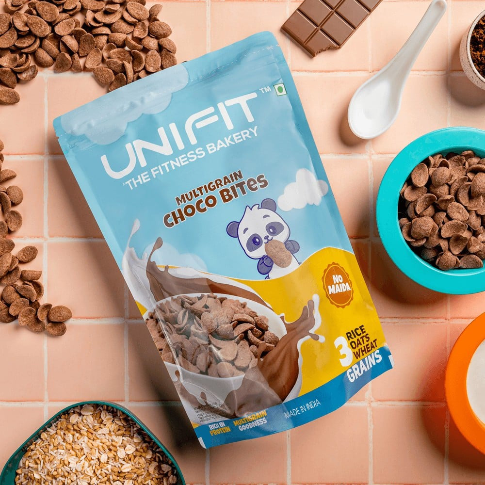 Unifit Multigrain Choco Bites Kids Cereal : 375 g