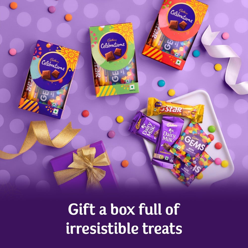 Cadbury Celebrations Assorted Chocolate Gift Pack : 56.2 g