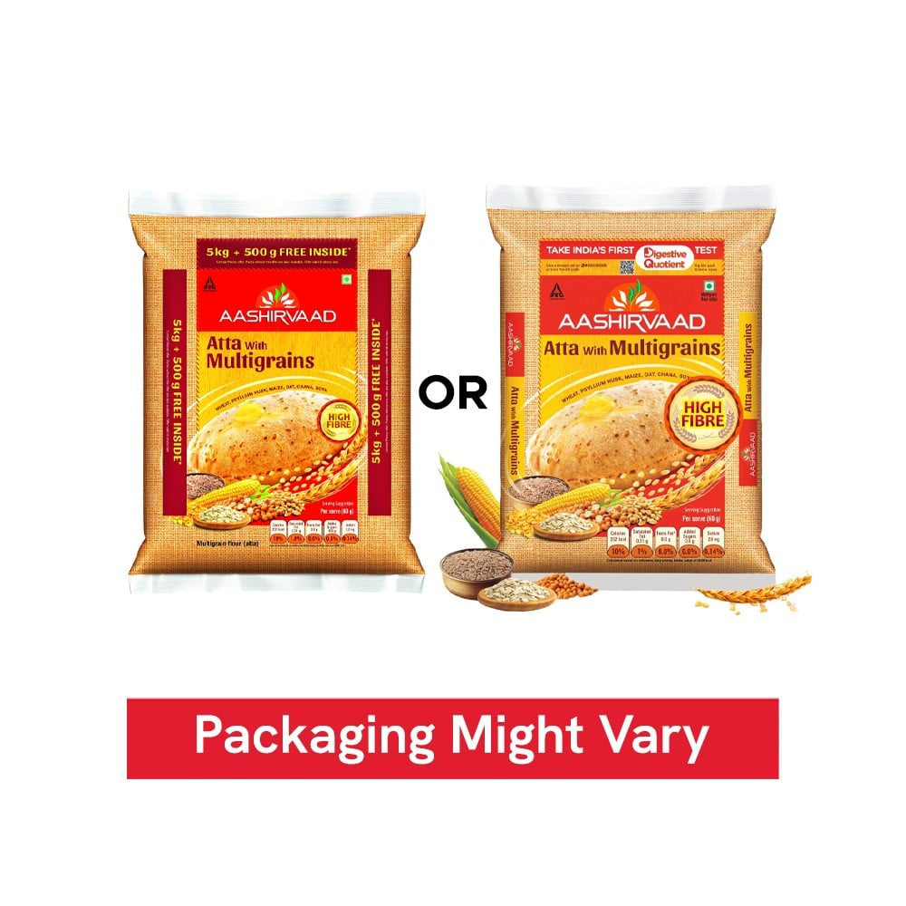 Aashirvaad Multigrain Atta : 5 kg