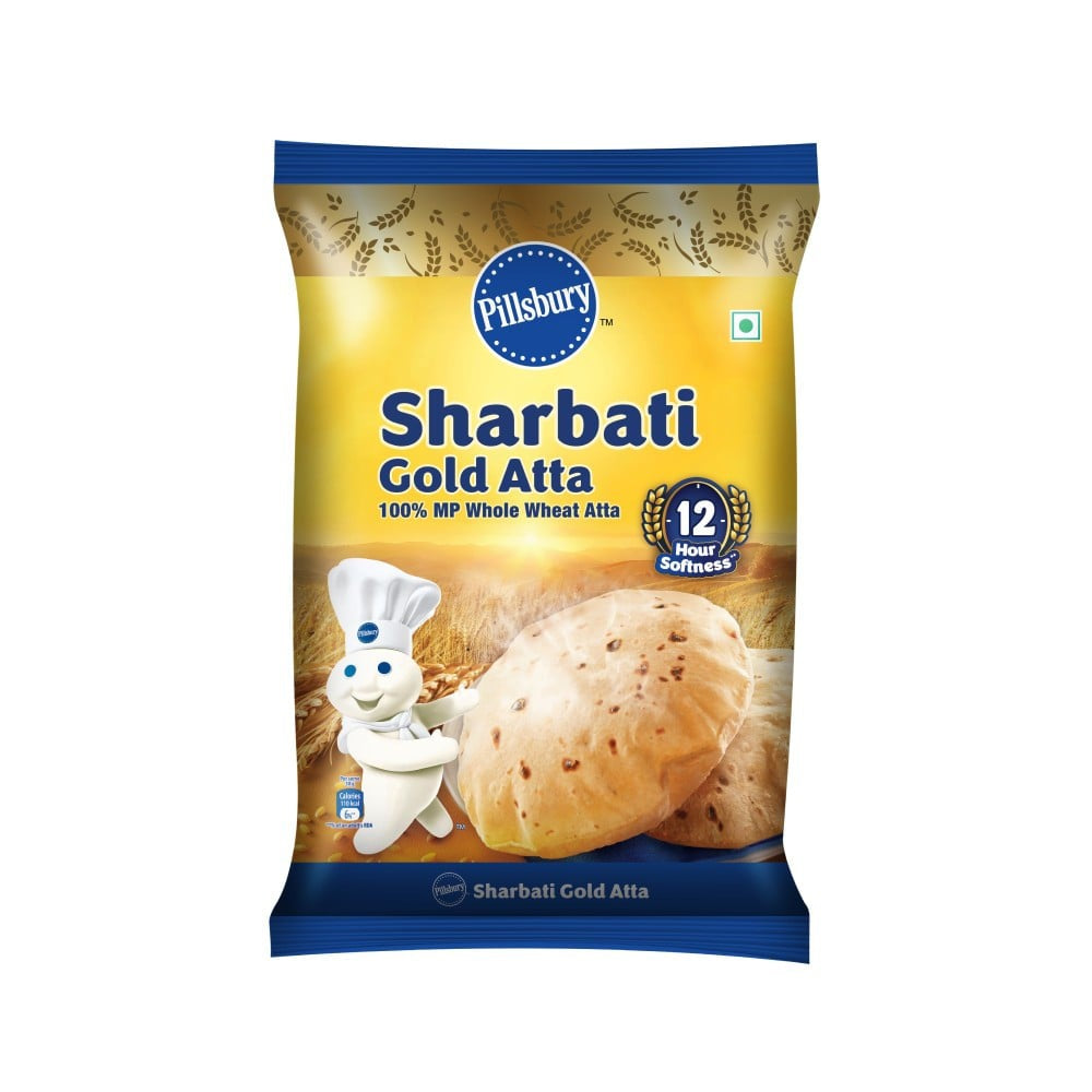 Pillsbury Gold Sharbati Atta : 5 kg