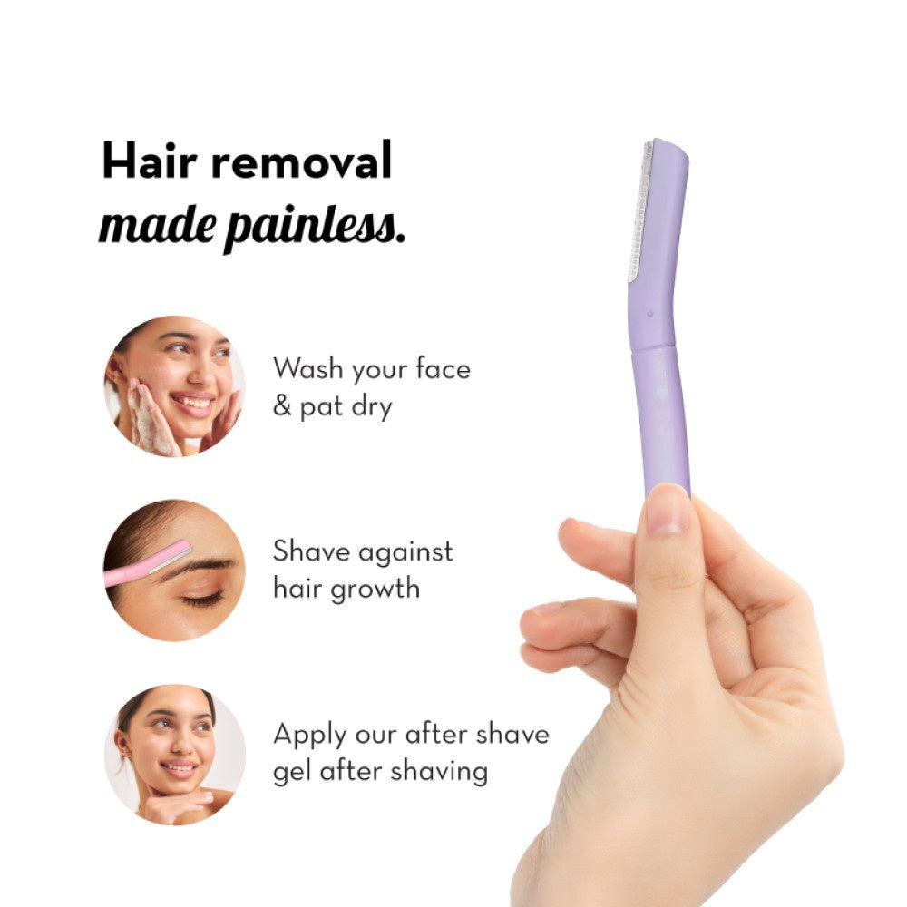 Plush Flawless Face Razor : 1 pack (3 pieces)