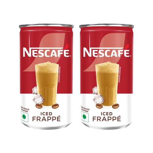 Nescafe Cafe Style Cold Coffee, Iced Frappe - Pack of 2 : 2 x 170 ml