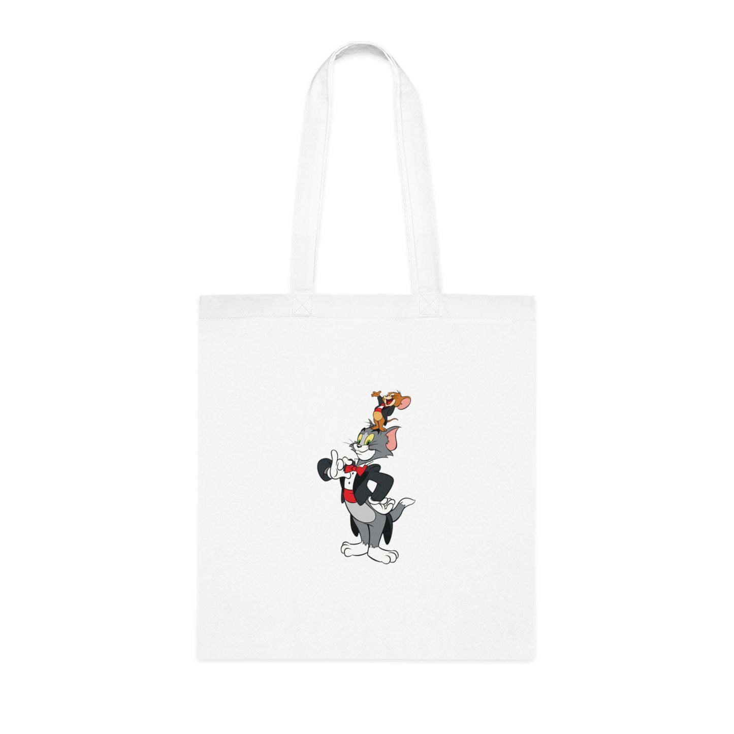 Tom and Jerry - Let's Party: Printed Canvas Tote Bag