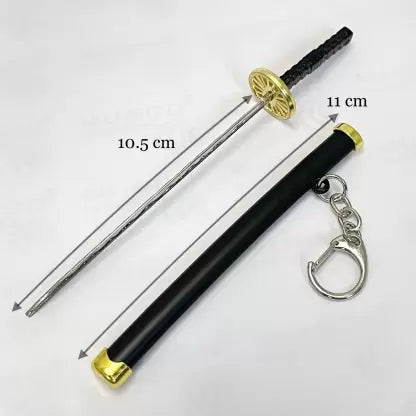 Demon Slayer Tanjiro Sword Nichirin Mini Katana Keychain