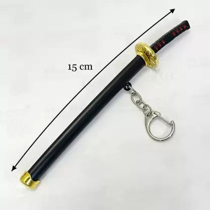 Demon Slayer Tanjiro Sword Nichirin Mini Katana Keychain