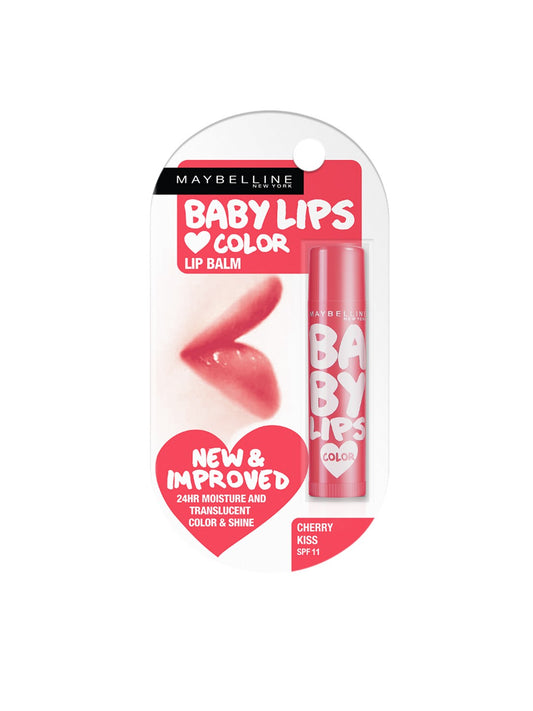 Maybelline New York Baby Lips Tinted Lip Balm 4g - Cherry Kiss