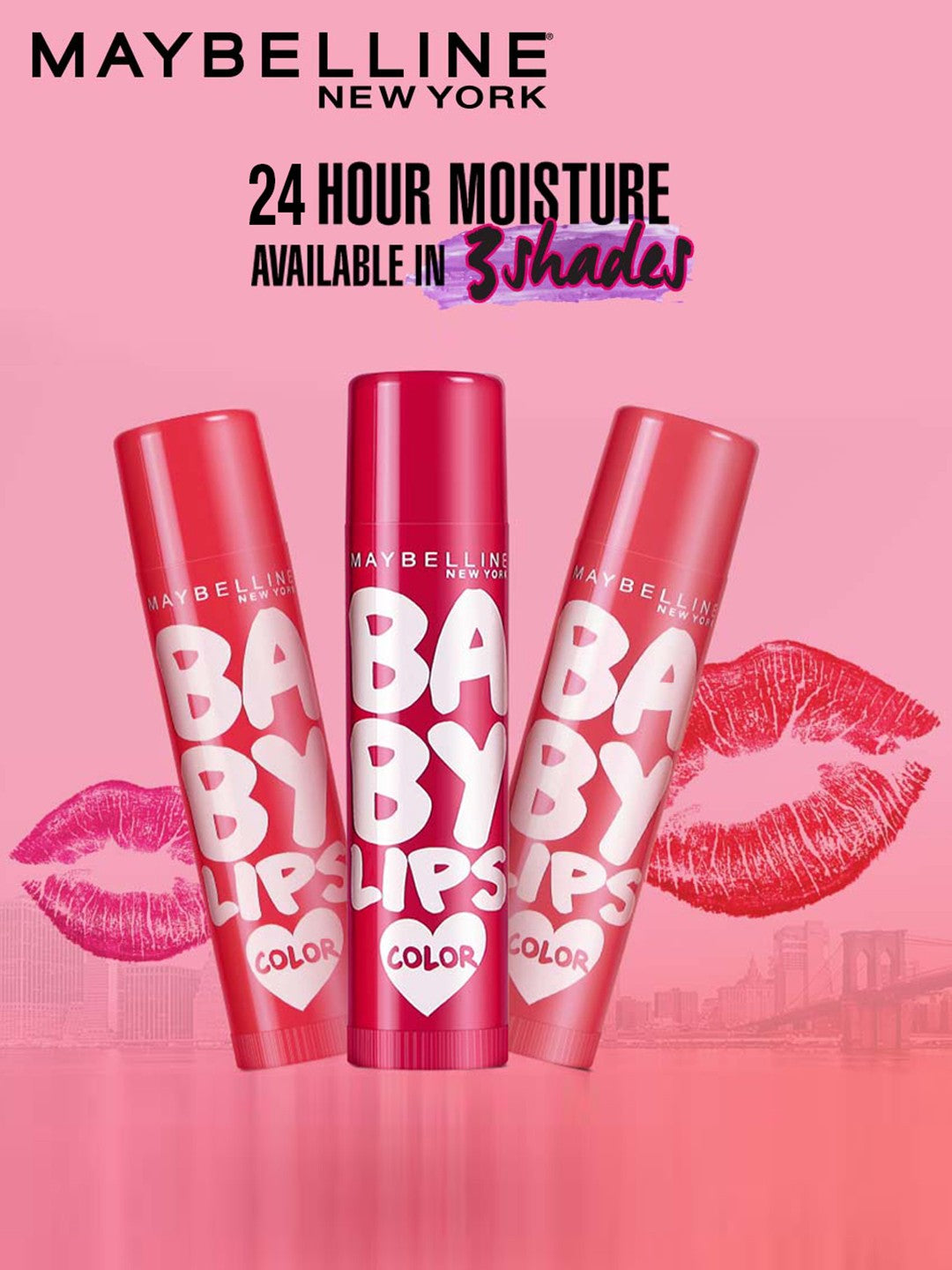 Maybelline New York Baby Lips Tinted Lip Balm 4g - Cherry Kiss