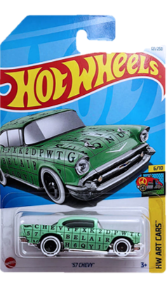 57 Chevy Die-Cast Model by Mattel