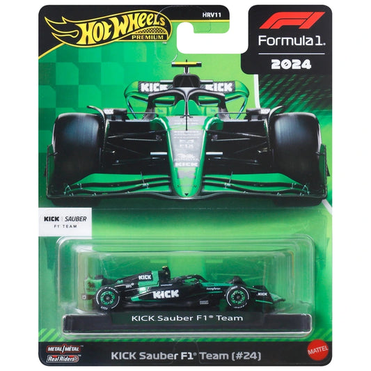 Kick Sauber F1 Team – Hot Wheels Premium 2025 by Mattel