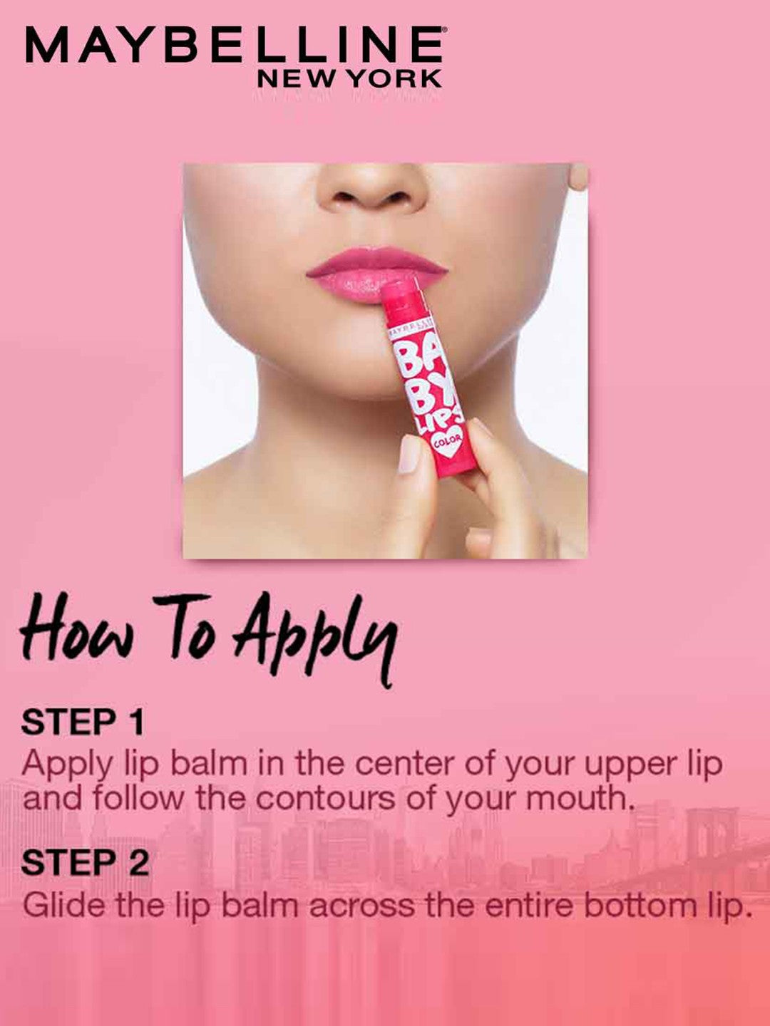 Maybelline New York Baby Lips Tinted Lip Balm 4g - Cherry Kiss