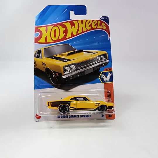 69 Dodge Coronet Superbee (Yellow) – Hot Wheels 2025 by Mattel