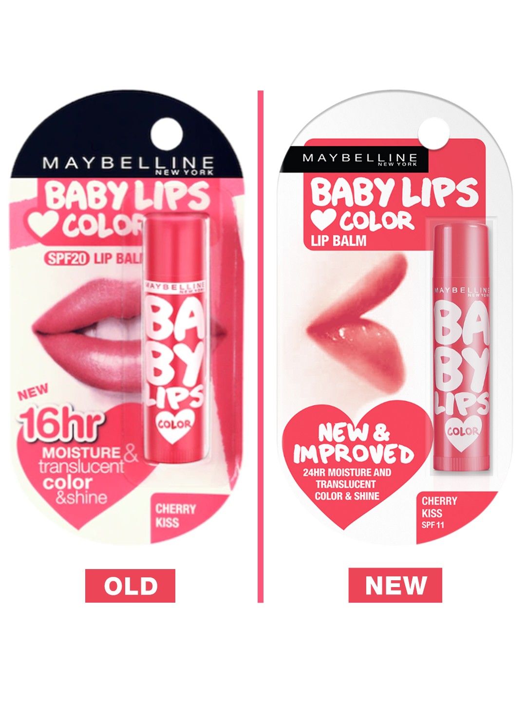 Maybelline New York Baby Lips Tinted Lip Balm 4g - Cherry Kiss