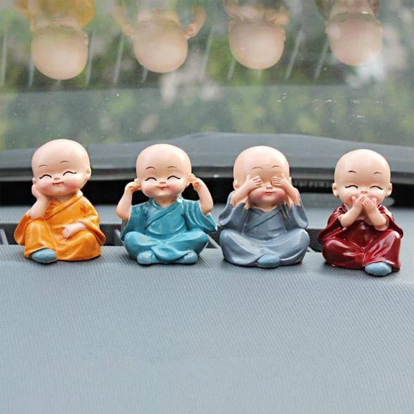 Baby Buddha 4-Piece Showpiece Set