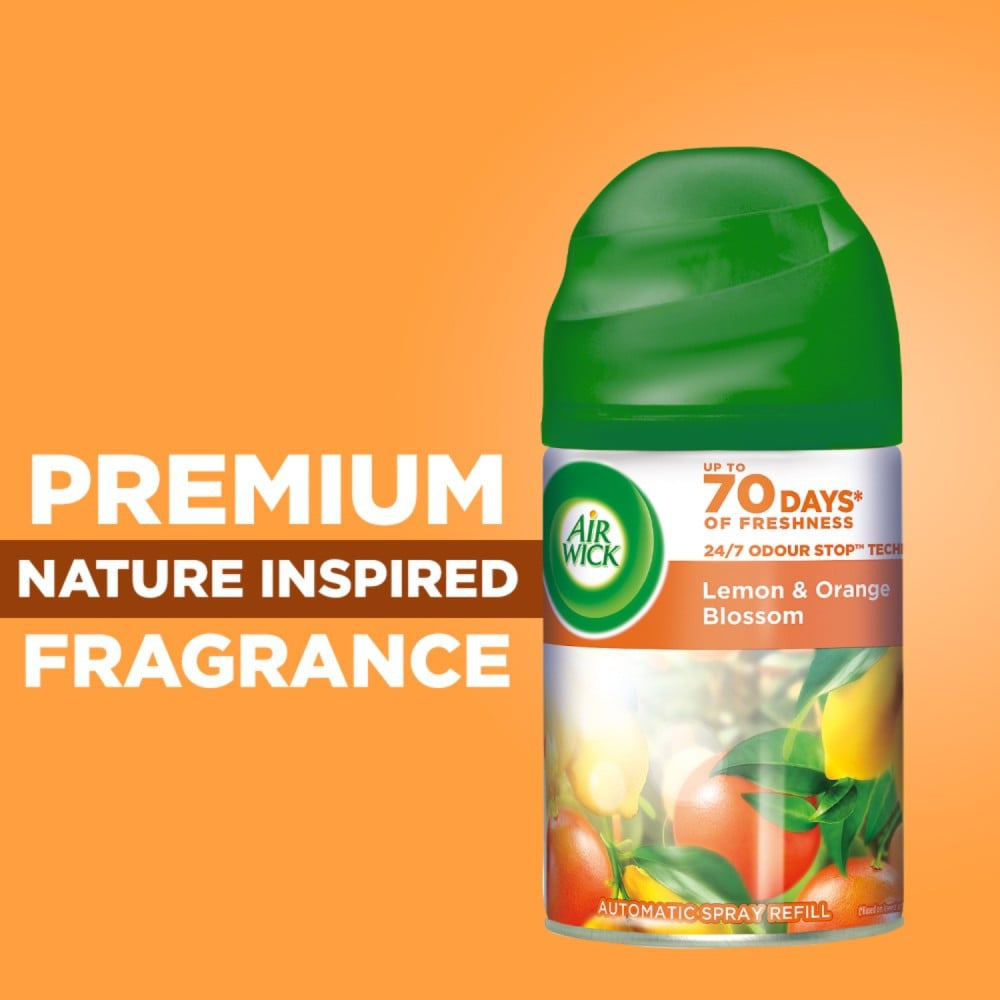 Airwick Freshmatic Room Freshener Refill (Lemon & Orange Blossom) : 250 ml