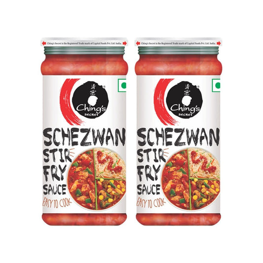 Ching's Secret Schezwan Stir Fry Cooking Sauce - Pack of 2 : 2 x 250 g