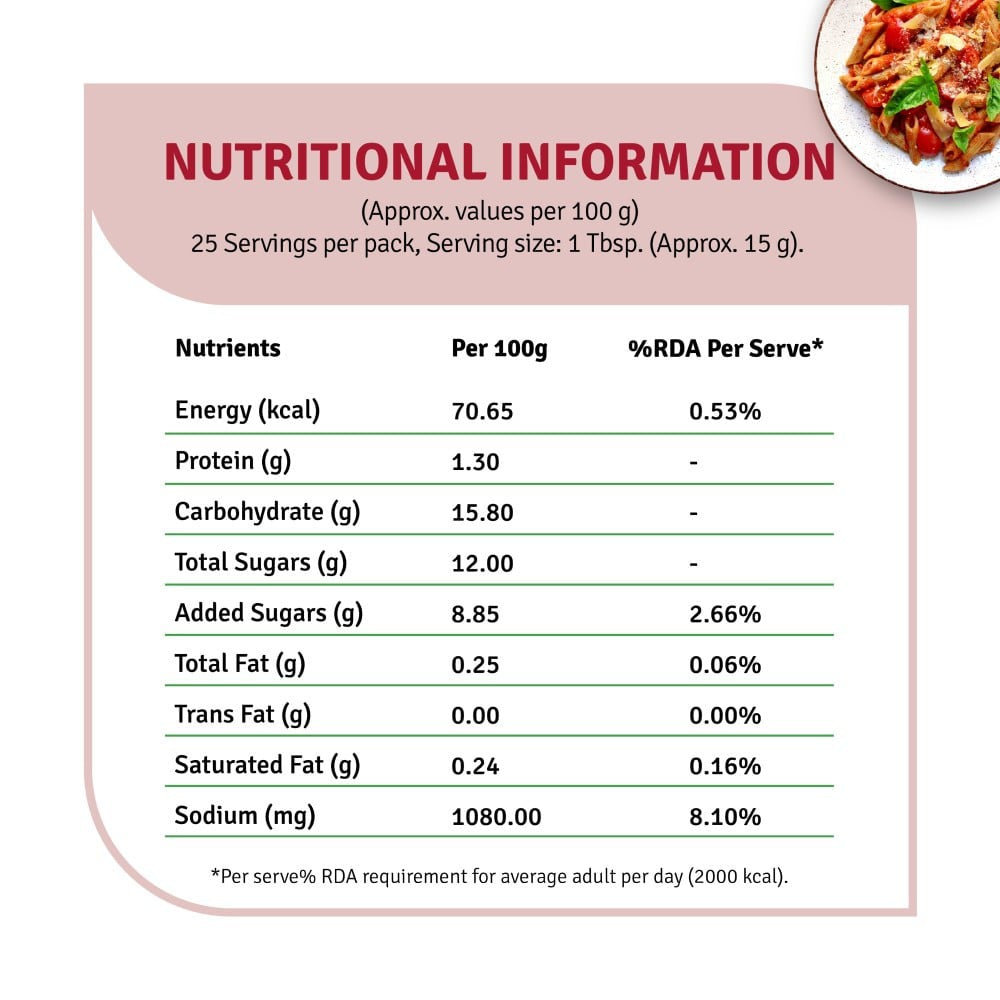 Veeba Marinara Sauce : 310 g
