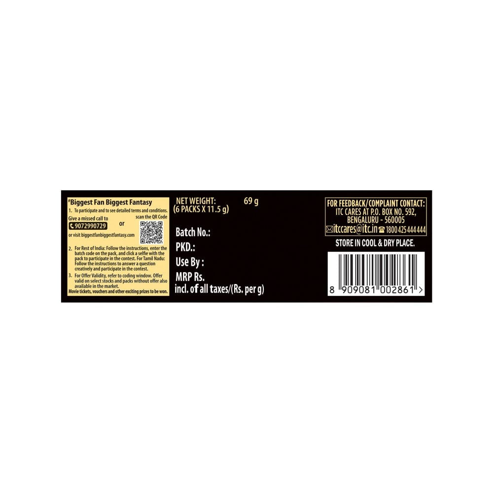Sunfeast Dark Fantasy Biscuit - Choco Fills Cookies - Pack of 2 : 2 x 69 g