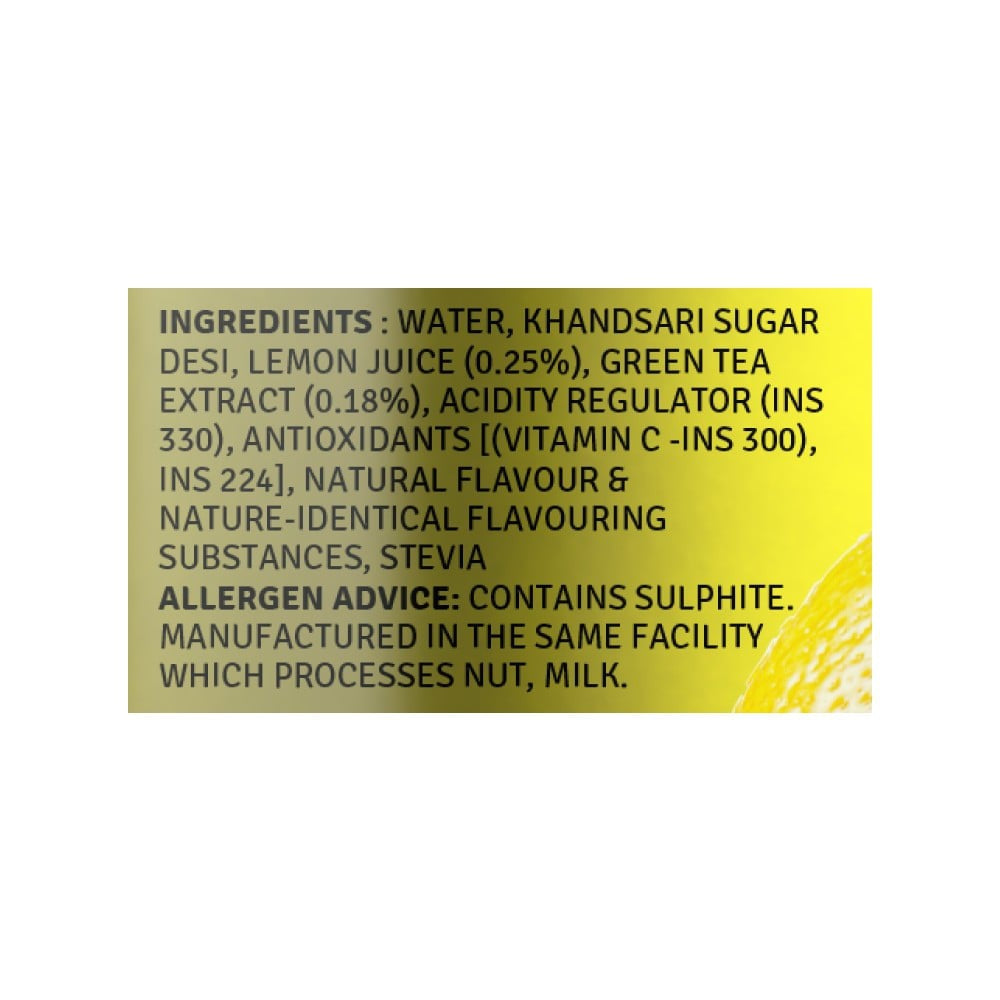 Raw Pressery Iced Green Tea (Lemon) - Pack of 2 : 2 x 250 ml