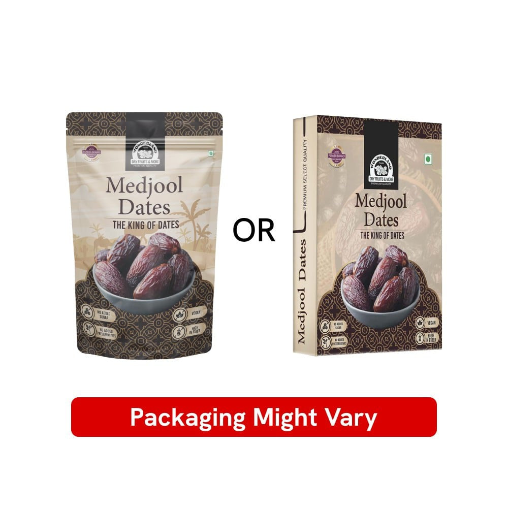 Wonderland Foods Medjool Dates (Khajur) : 200 g