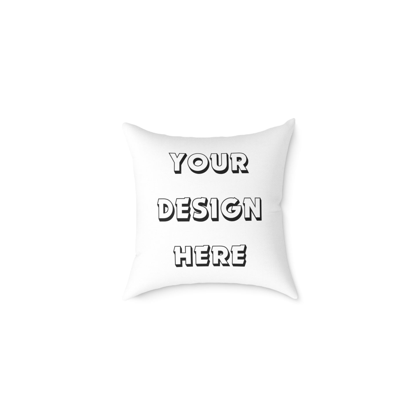 Customized Satin Square Pillow