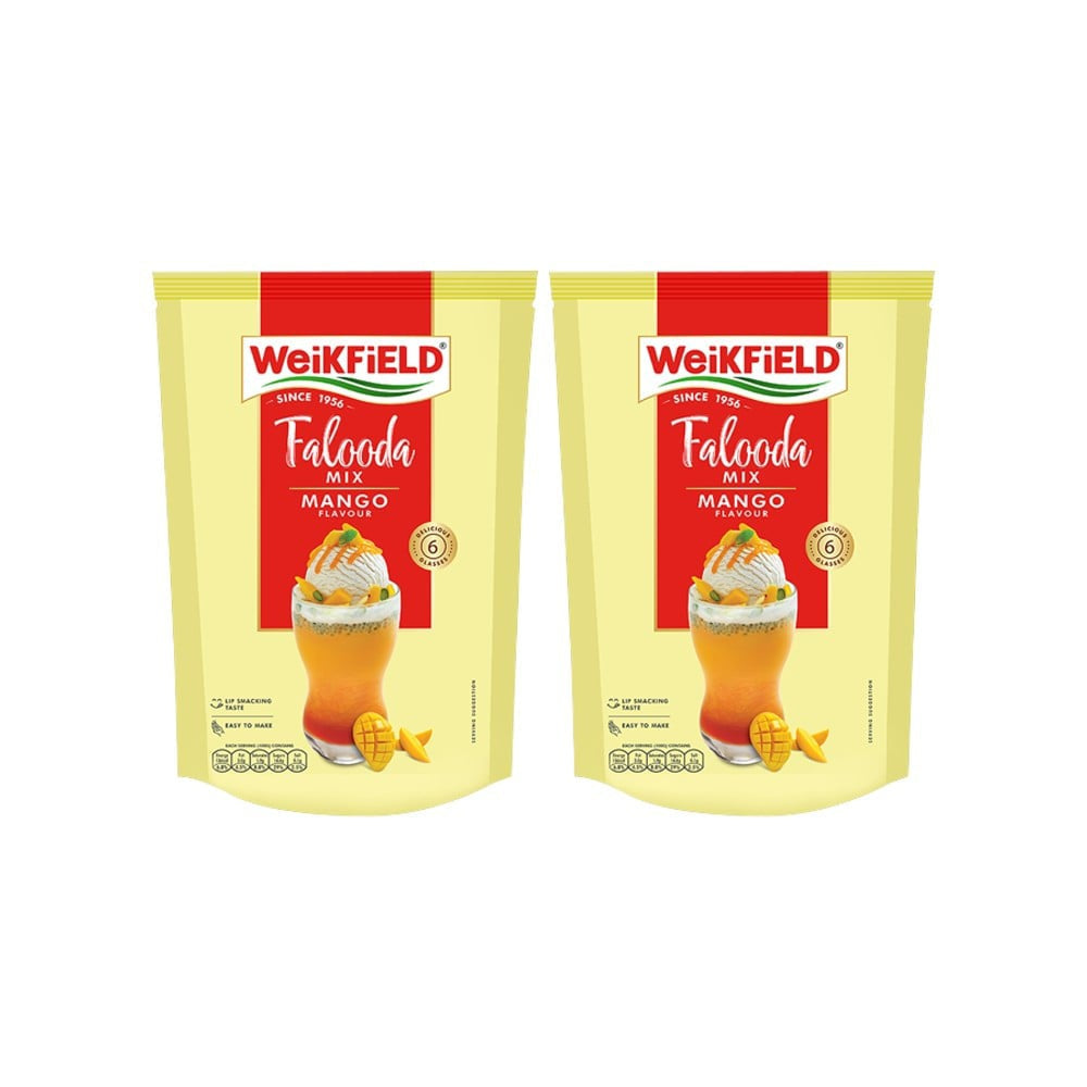 Weikfield Mango Falooda Dessert Mix - Pack of 2 : 2 x 200 g