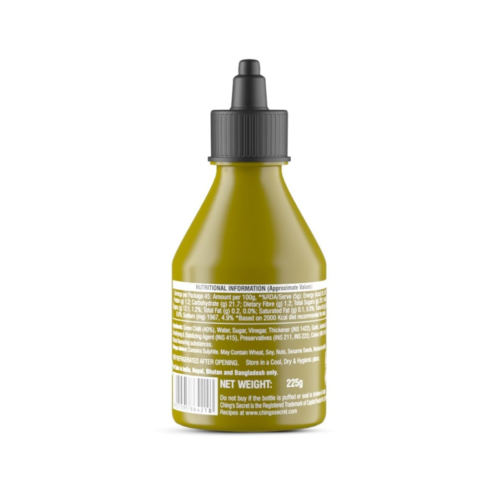Ching's Secret Sriracha Green Chilli Sauce : 225 g