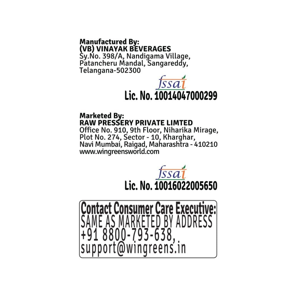 Raw Pressery Refreshers Aam Mango Juice - Pack of 2 : 2 x 750 ml