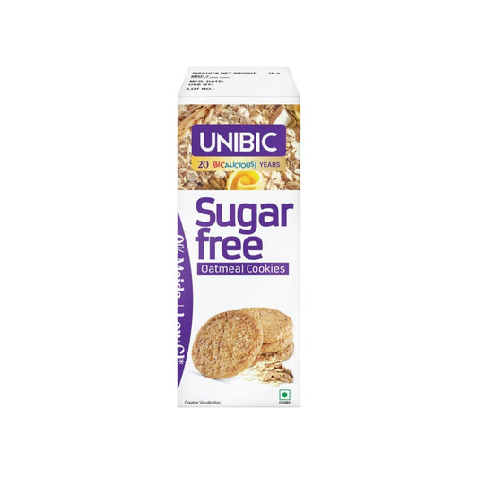 Unibic Sugar Free Oatmeal Cookies : 75 g