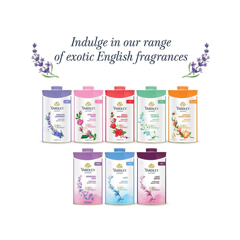 Yardley London English Lavender Perfumed Talcum Powder : 250 g