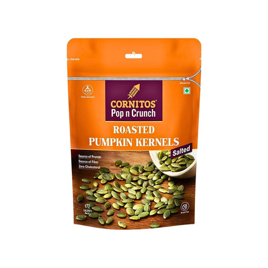 Cornitos Pop n Crunch Roasted Salted Pumpkin Seeds : 200 g