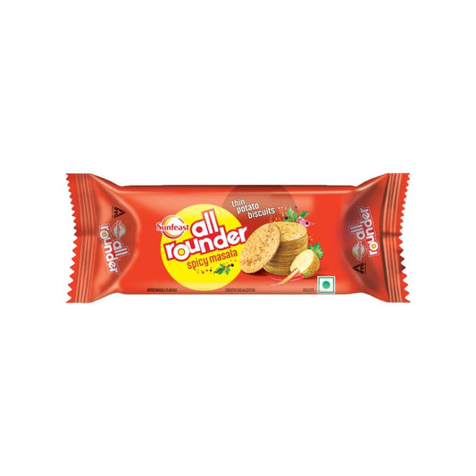 Sunfeast All Rounder Potato Biscuits with Chatpata Masala Flavour : 75 g