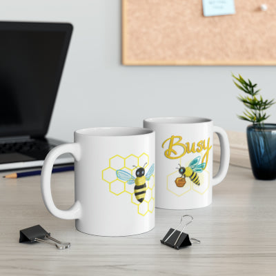 Busy Bee: Printed Ceramic Mug - Prithvi Enterprises