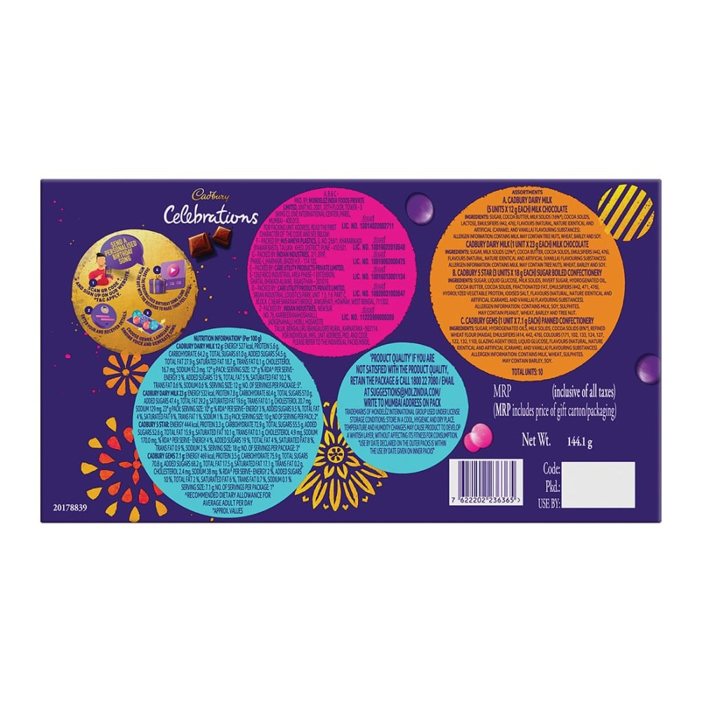 Cadbury Celebrations Assorted Chocolate Gift Pack