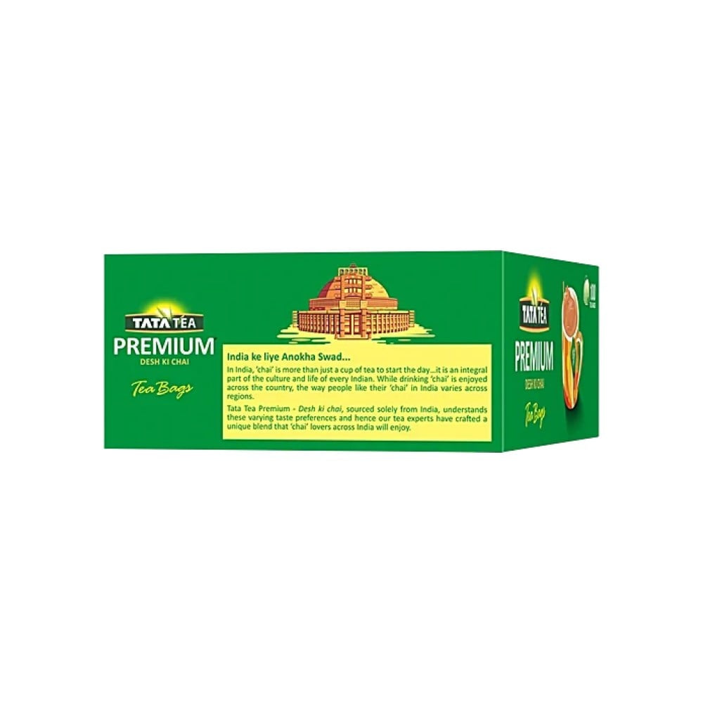 Tata Tea Premium Tea Bags : 1 pack (100 bags)