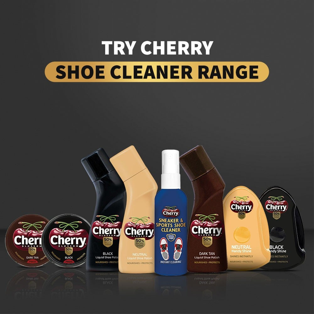 Cherry Blossom Black Handy Shoe Shiner - Pack of 2 : 2 x 1 unit