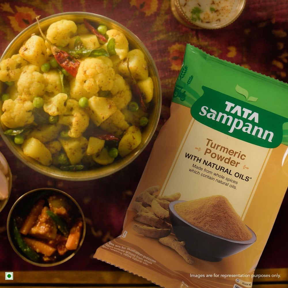 Tata Sampann Turmeric Powder with Natural Oils : 500 g
