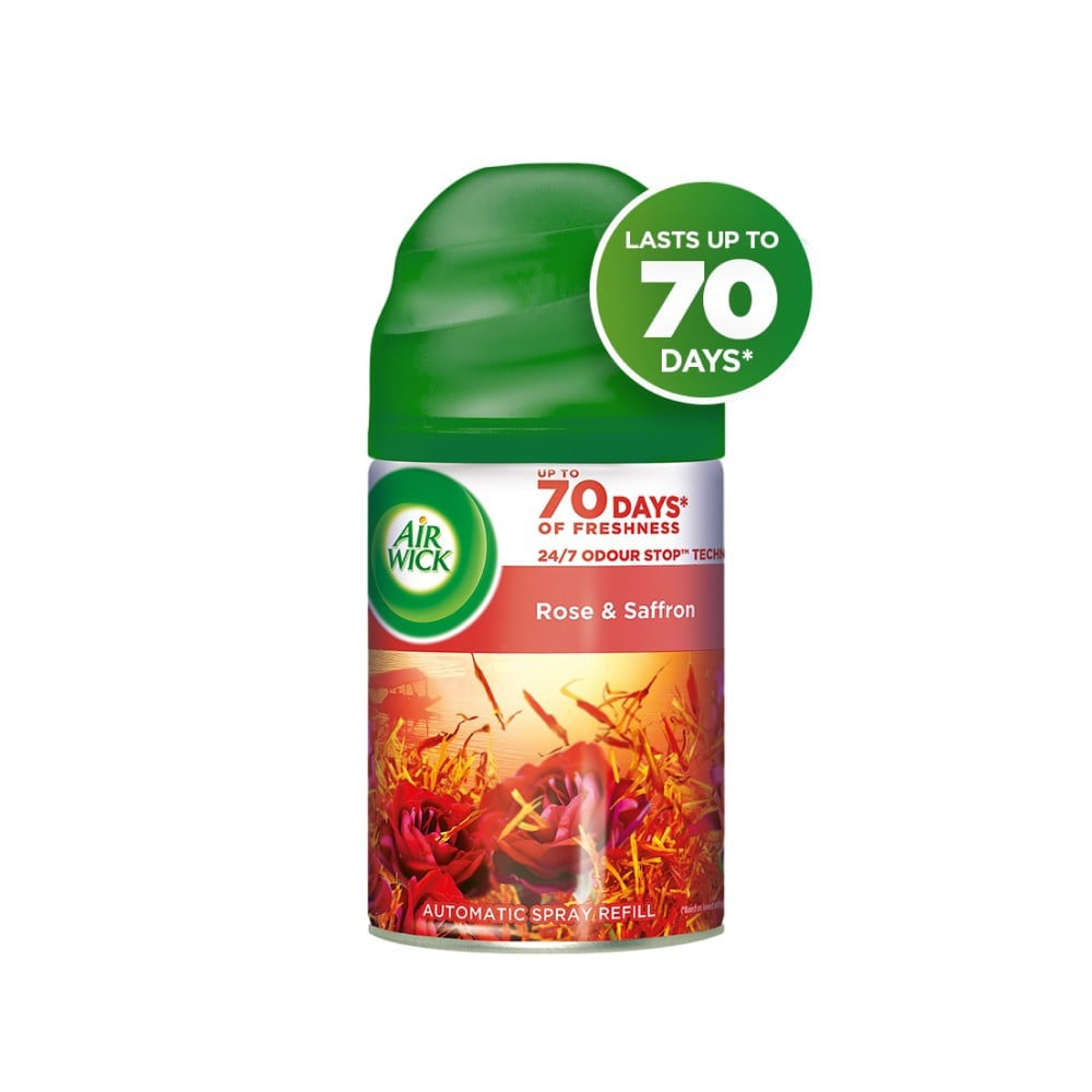 Airwick Freshmatic Automatic Room Freshener (Rose and Saffron) : 250 ml