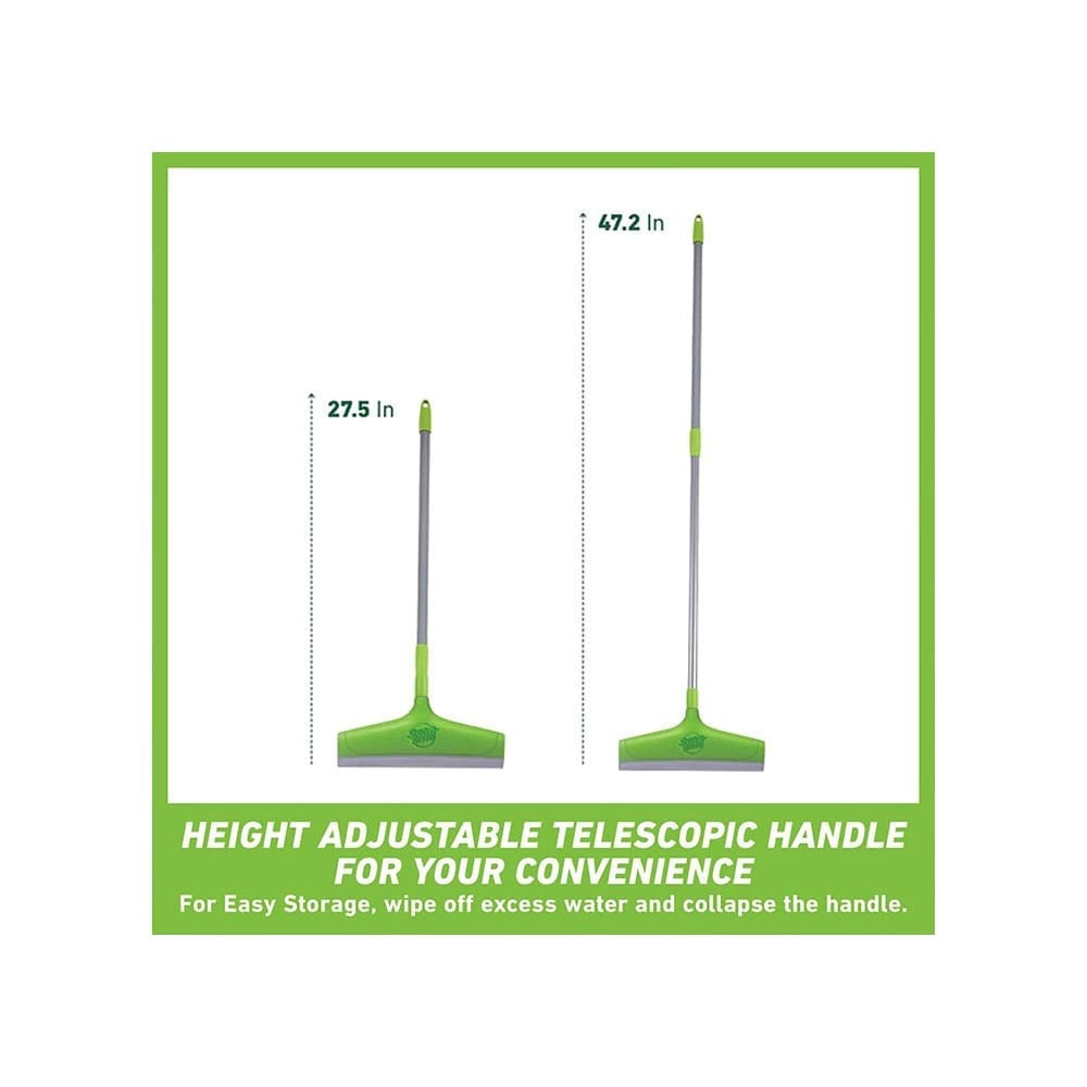 Scotch Brite Telescopic Bathroom - Squeegee Wiper green : 1 unit