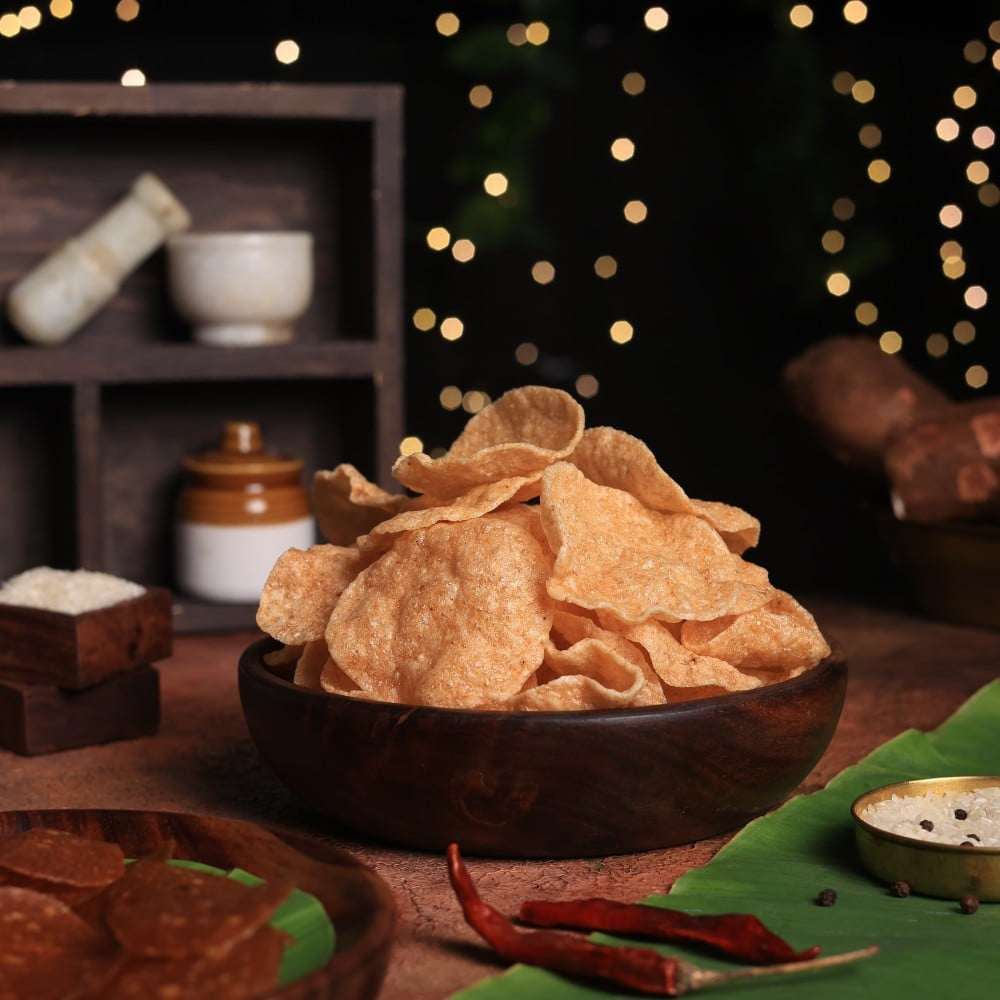 Sweet Karam Coffee Spicy Masala Papad : 100 g