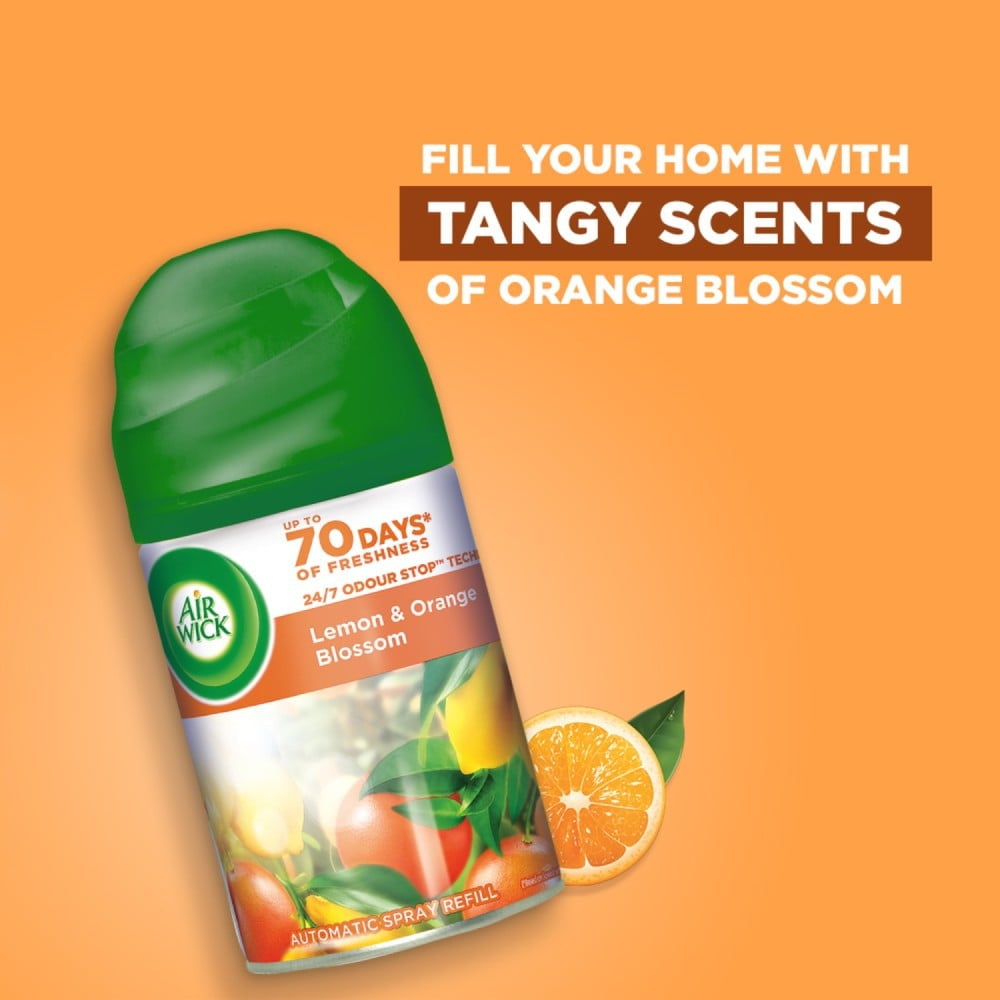 Airwick Freshmatic Room Freshener Refill (Lemon & Orange Blossom) : 250 ml
