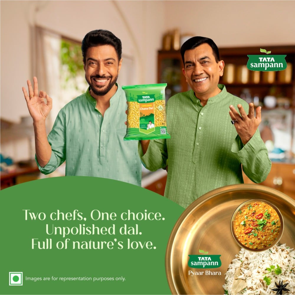 Tata Sampann Unpolished Chana Dal : 1 kg