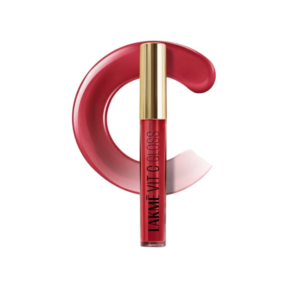 Lakme Superglow Vit C Lip Gloss (Cherry Red C3) : 2.5 ml